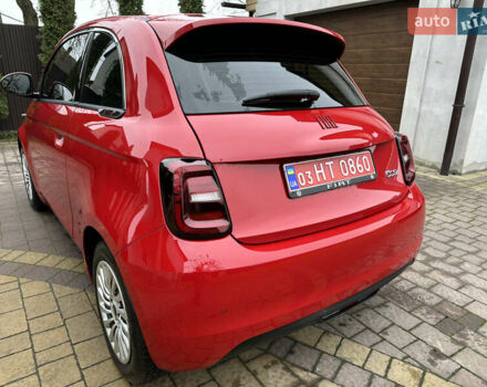 Красный Фиат 500e, объемом двигателя 0 л и пробегом 20 тыс. км за 15200 $, фото 10 на Automoto.ua