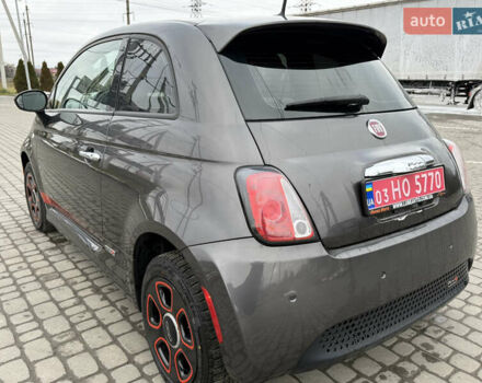 Серый Фиат 500e, объемом двигателя 0 л и пробегом 46 тыс. км за 6999 $, фото 16 на Automoto.ua