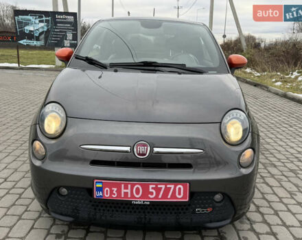 Серый Фиат 500e, объемом двигателя 0 л и пробегом 46 тыс. км за 6999 $, фото 9 на Automoto.ua
