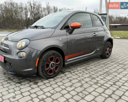 Серый Фиат 500e, объемом двигателя 0 л и пробегом 46 тыс. км за 6999 $, фото 2 на Automoto.ua