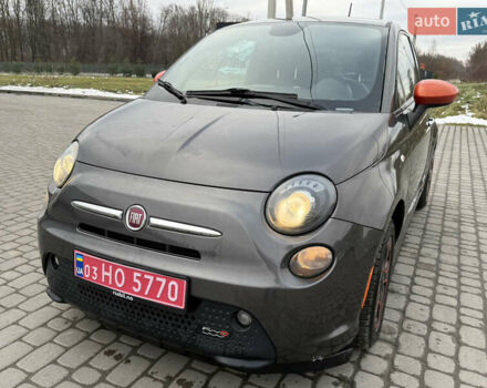 Серый Фиат 500e, объемом двигателя 0 л и пробегом 46 тыс. км за 6999 $, фото 10 на Automoto.ua