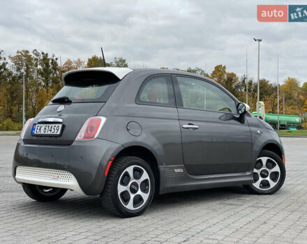 Серый Фиат 500e, объемом двигателя 0 л и пробегом 96 тыс. км за 6250 $, фото 11 на Automoto.ua