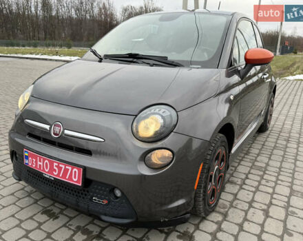 Серый Фиат 500e, объемом двигателя 0 л и пробегом 46 тыс. км за 6999 $, фото 8 на Automoto.ua