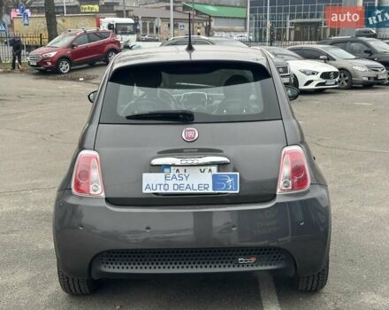 Серый Фиат 500e, объемом двигателя 0 л и пробегом 54 тыс. км за 7490 $, фото 6 на Automoto.ua