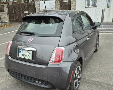 Серый Фиат 500e, объемом двигателя 0 л и пробегом 54 тыс. км за 6999 $, фото 9 на Automoto.ua