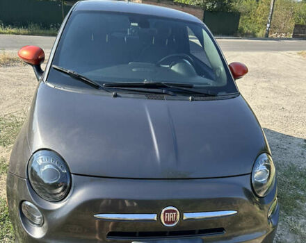 Серый Фиат 500e, объемом двигателя 0 л и пробегом 59 тыс. км за 9000 $, фото 1 на Automoto.ua