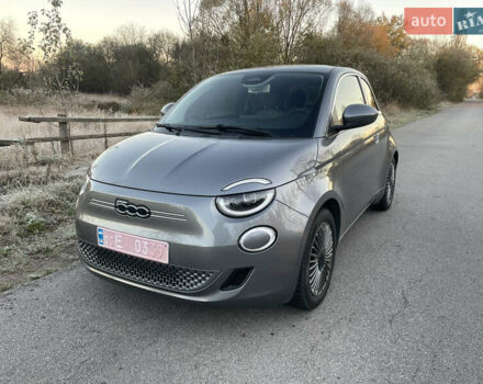 Сірий Фіат 500e, об'ємом двигуна 0 л та пробігом 34 тис. км за 14800 $, фото 3 на Automoto.ua