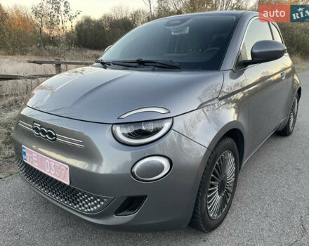 Сірий Фіат 500e, об'ємом двигуна 0 л та пробігом 34 тис. км за 14800 $, фото 2 на Automoto.ua