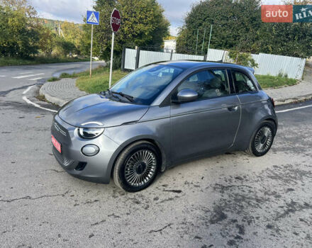Серый Фиат 500e, объемом двигателя 0 л и пробегом 31 тыс. км за 12700 $, фото 1 на Automoto.ua