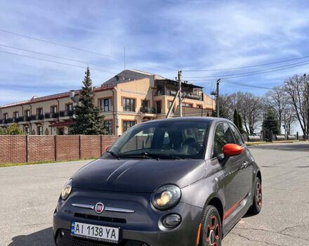 Серый Фиат 500e, объемом двигателя 0 л и пробегом 116 тыс. км за 5950 $, фото 1 на Automoto.ua
