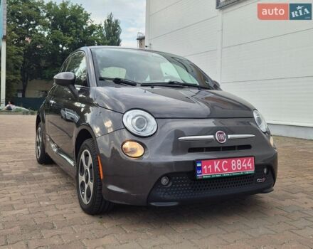 Сірий Фіат 500e, об'ємом двигуна 0 л та пробігом 117 тис. км за 6550 $, фото 1 на Automoto.ua