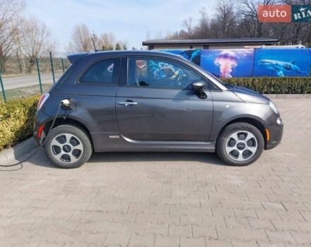 Серый Фиат 500e, объемом двигателя 0 л и пробегом 56 тыс. км за 5500 $, фото 1 на Automoto.ua
