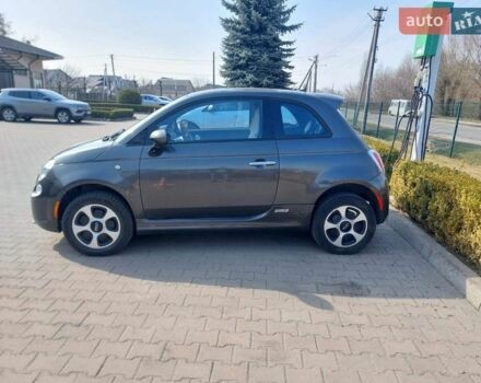 Сірий Фіат 500e, об'ємом двигуна 0 л та пробігом 56 тис. км за 6100 $, фото 1 на Automoto.ua