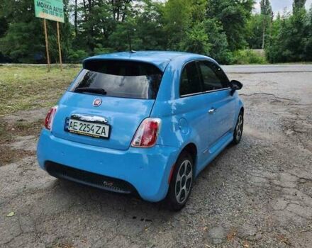 Синій Фіат 500e, об'ємом двигуна 0 л та пробігом 133 тис. км за 7500 $, фото 3 на Automoto.ua