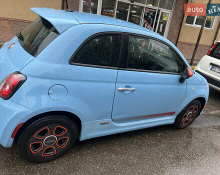 Синий Фиат 500e, объемом двигателя 0 л и пробегом 140 тыс. км за 5500 $, фото 2 на Automoto.ua