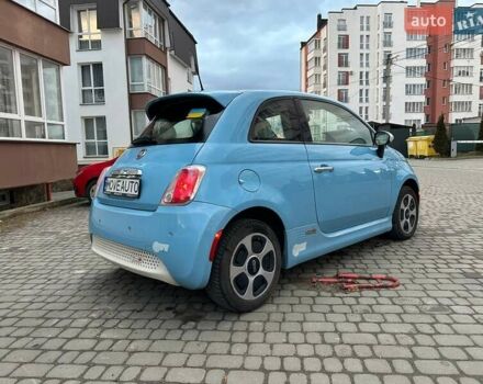 Синий Фиат 500e, объемом двигателя 0 л и пробегом 68 тыс. км за 7999 $, фото 3 на Automoto.ua