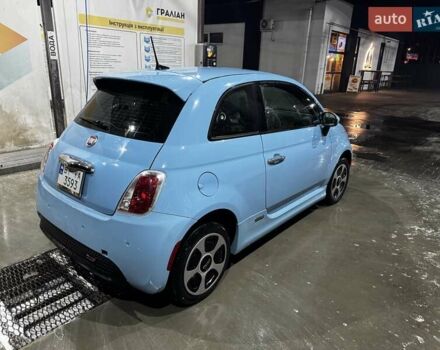 Синий Фиат 500e, объемом двигателя 0 л и пробегом 80 тыс. км за 8500 $, фото 3 на Automoto.ua