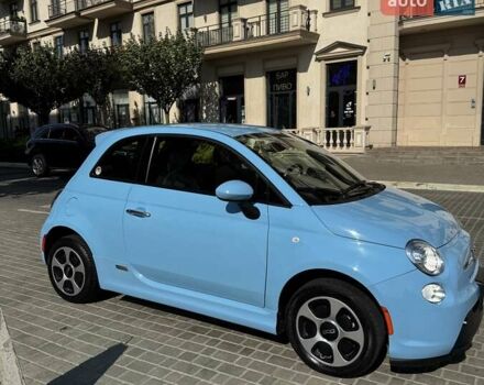 Синій Фіат 500e, об'ємом двигуна 0 л та пробігом 72 тис. км за 7700 $, фото 1 на Automoto.ua
