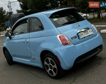 Синий Фиат 500e, объемом двигателя 0 л и пробегом 99 тыс. км за 7300 $, фото 5 на Automoto.ua