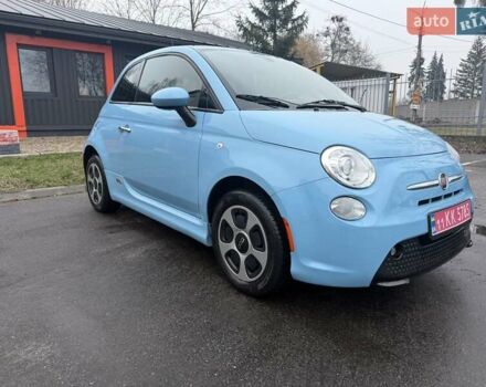 Синій Фіат 500e, об'ємом двигуна 0 л та пробігом 96 тис. км за 6600 $, фото 3 на Automoto.ua