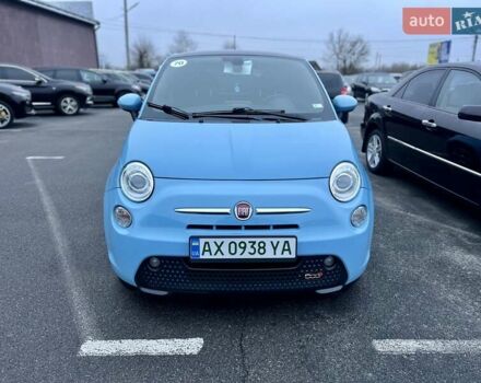 Синій Фіат 500e, об'ємом двигуна 0 л та пробігом 104 тис. км за 7700 $, фото 1 на Automoto.ua