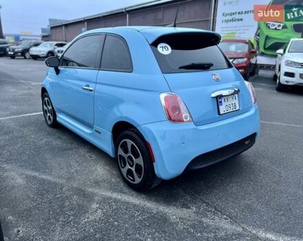 Синій Фіат 500e, об'ємом двигуна 0 л та пробігом 104 тис. км за 7700 $, фото 3 на Automoto.ua