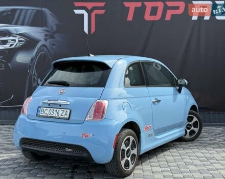 Синий Фиат 500e, объемом двигателя 0 л и пробегом 63 тыс. км за 8650 $, фото 12 на Automoto.ua