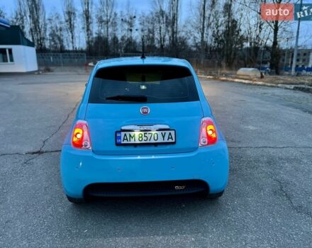 Синий Фиат 500e, объемом двигателя 0 л и пробегом 106 тыс. км за 8500 $, фото 4 на Automoto.ua