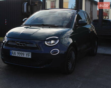 Синий Фиат 500e, объемом двигателя 0 л и пробегом 28 тыс. км за 14800 $, фото 2 на Automoto.ua