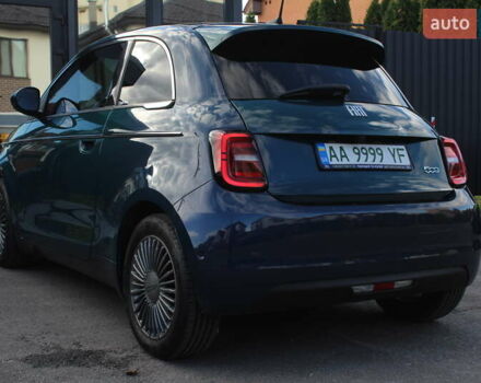 Синий Фиат 500e, объемом двигателя 0 л и пробегом 28 тыс. км за 14800 $, фото 9 на Automoto.ua
