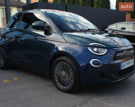 Синий Фиат 500e, объемом двигателя 0 л и пробегом 28 тыс. км за 14800 $, фото 4 на Automoto.ua
