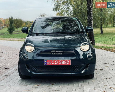 Синий Фиат 500e, объемом двигателя 0 л и пробегом 1 тыс. км за 19999 $, фото 1 на Automoto.ua