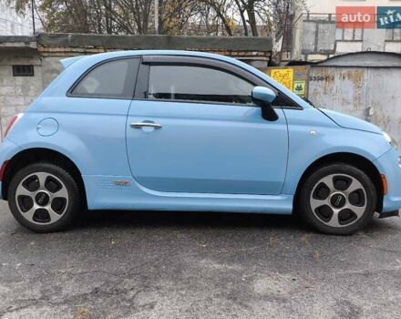 Синий Фиат 500e, объемом двигателя 0 л и пробегом 71 тыс. км за 8500 $, фото 1 на Automoto.ua