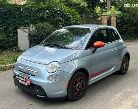 Синий Фиат 500e, объемом двигателя 0 л и пробегом 94 тыс. км за 8590 $, фото 1 на Automoto.ua