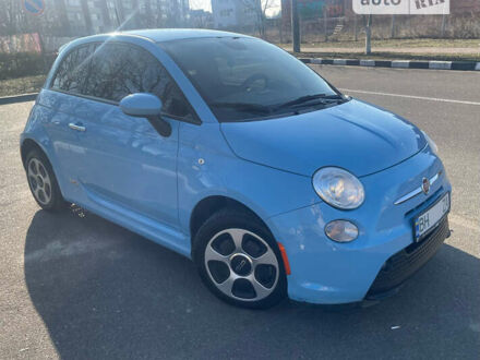 Синий Фиат 500e, объемом двигателя 0 л и пробегом 96 тыс. км за 7500 $, фото 1 на Automoto.ua