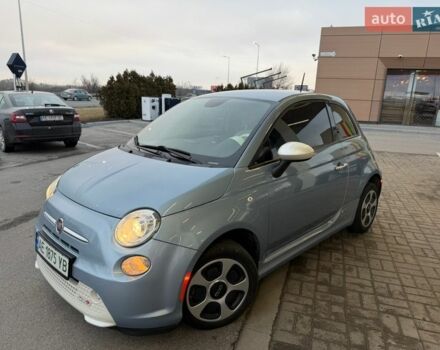 Синій Фіат 500e, об'ємом двигуна 0 л та пробігом 72 тис. км за 8900 $, фото 1 на Automoto.ua