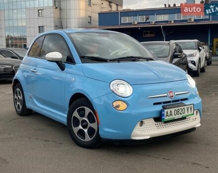 Синій Фіат 500e, об'ємом двигуна 0 л та пробігом 111 тис. км за 7400 $, фото 1 на Automoto.ua