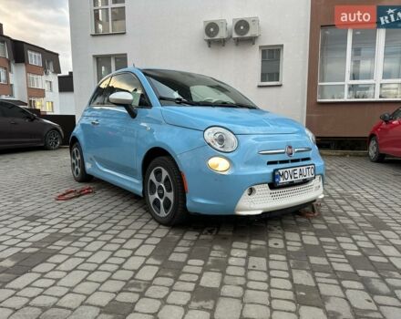 Синій Фіат 500e, об'ємом двигуна 0 л та пробігом 68 тис. км за 7999 $, фото 1 на Automoto.ua