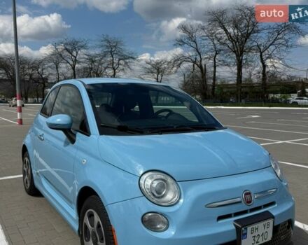 Синий Фиат 500e, объемом двигателя 0 л и пробегом 103 тыс. км за 7900 $, фото 1 на Automoto.ua