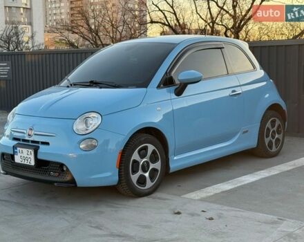 Синій Фіат 500e, об'ємом двигуна 0 л та пробігом 122 тис. км за 6400 $, фото 1 на Automoto.ua