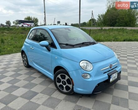 Синий Фиат 500e, объемом двигателя 0.08 л и пробегом 102 тыс. км за 7150 $, фото 1 на Automoto.ua