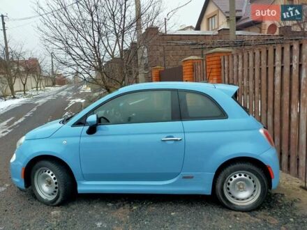 Синій Фіат 500e, об'ємом двигуна 0 л та пробігом 61 тис. км за 9500 $, фото 1 на Automoto.ua
