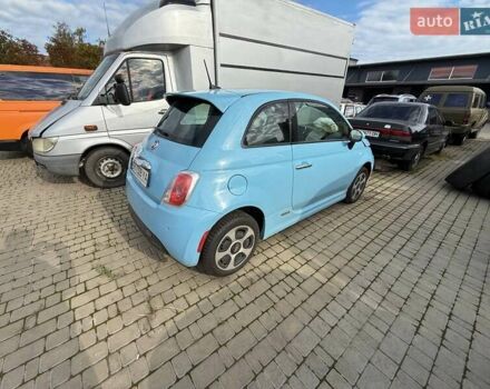 Синий Фиат 500e, объемом двигателя 0 л и пробегом 107 тыс. км за 5000 $, фото 1 на Automoto.ua