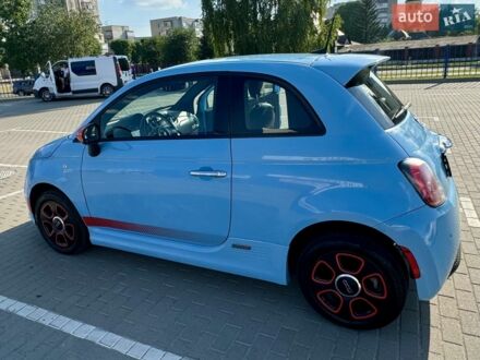 Синій Фіат 500e, об'ємом двигуна 0 л та пробігом 116 тис. км за 11500 $, фото 1 на Automoto.ua
