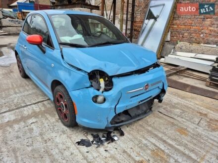 Синій Фіат 500e, об'ємом двигуна 0 л та пробігом 90 тис. км за 4500 $, фото 1 на Automoto.ua