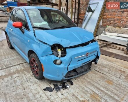 Синій Фіат 500e, об'ємом двигуна 0 л та пробігом 90 тис. км за 4500 $, фото 1 на Automoto.ua