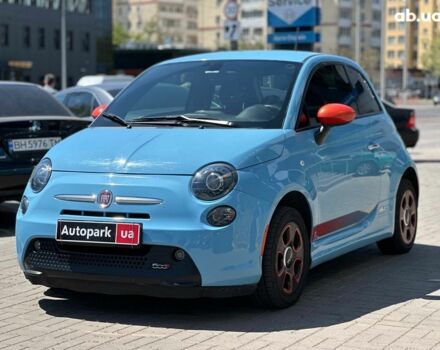 Синий Фиат 500e, объемом двигателя 0 л и пробегом 72 тыс. км за 9490 $, фото 1 на Automoto.ua