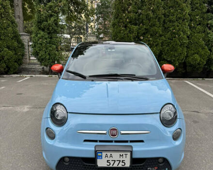 Синий Фиат 500e, объемом двигателя 0 л и пробегом 106 тыс. км за 9000 $, фото 1 на Automoto.ua