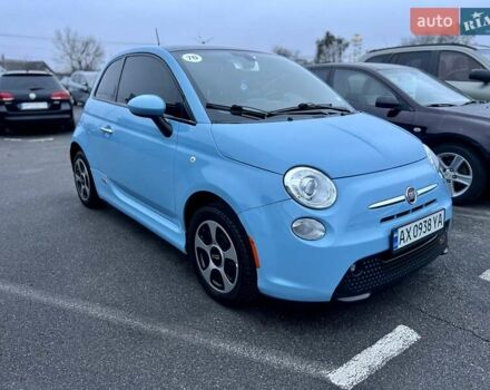 Синій Фіат 500e, об'ємом двигуна 0 л та пробігом 104 тис. км за 7700 $, фото 1 на Automoto.ua