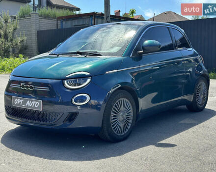 Зеленый Фиат 500e, объемом двигателя 0 л и пробегом 29 тыс. км за 15400 $, фото 4 на Automoto.ua